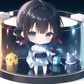 ARCANAちゃんは筒形のカプセルに入りたがる(意味深？) 3枚目