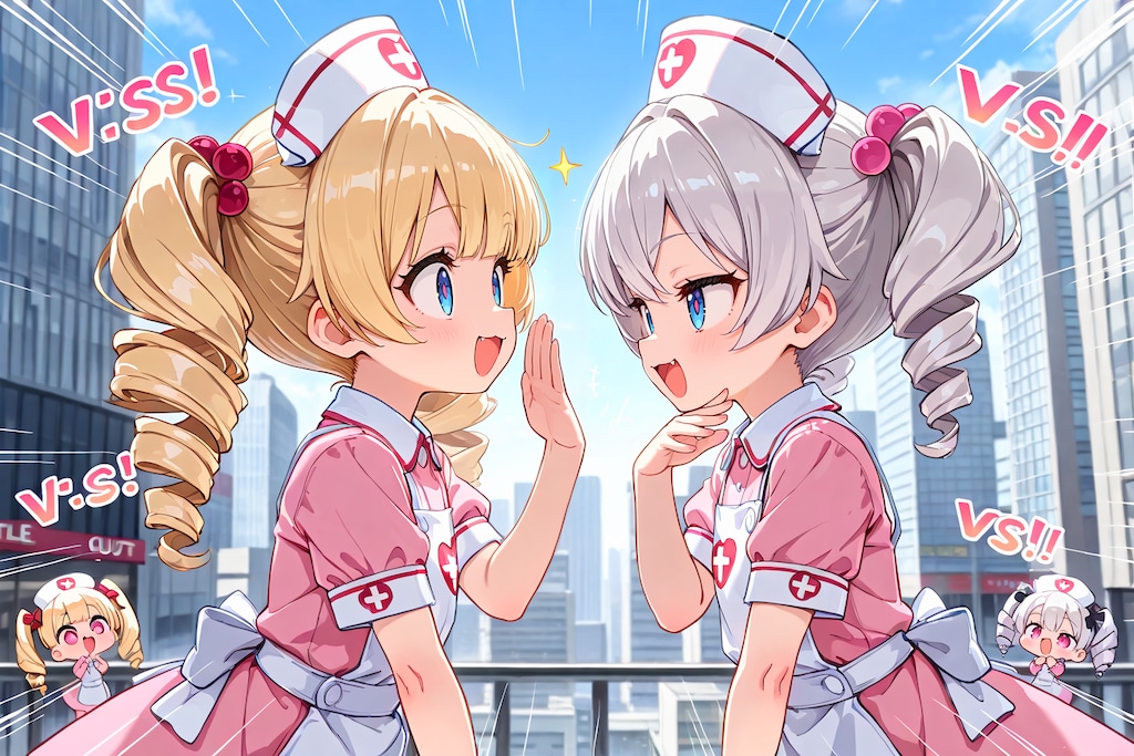 【対決】ランダムシチュエーションドリルヘアーお嬢様限界バトル！