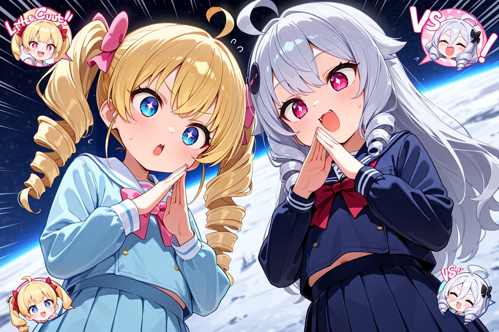 【対決】ランダムシチュエーションドリルヘアーお嬢様限界バトル！