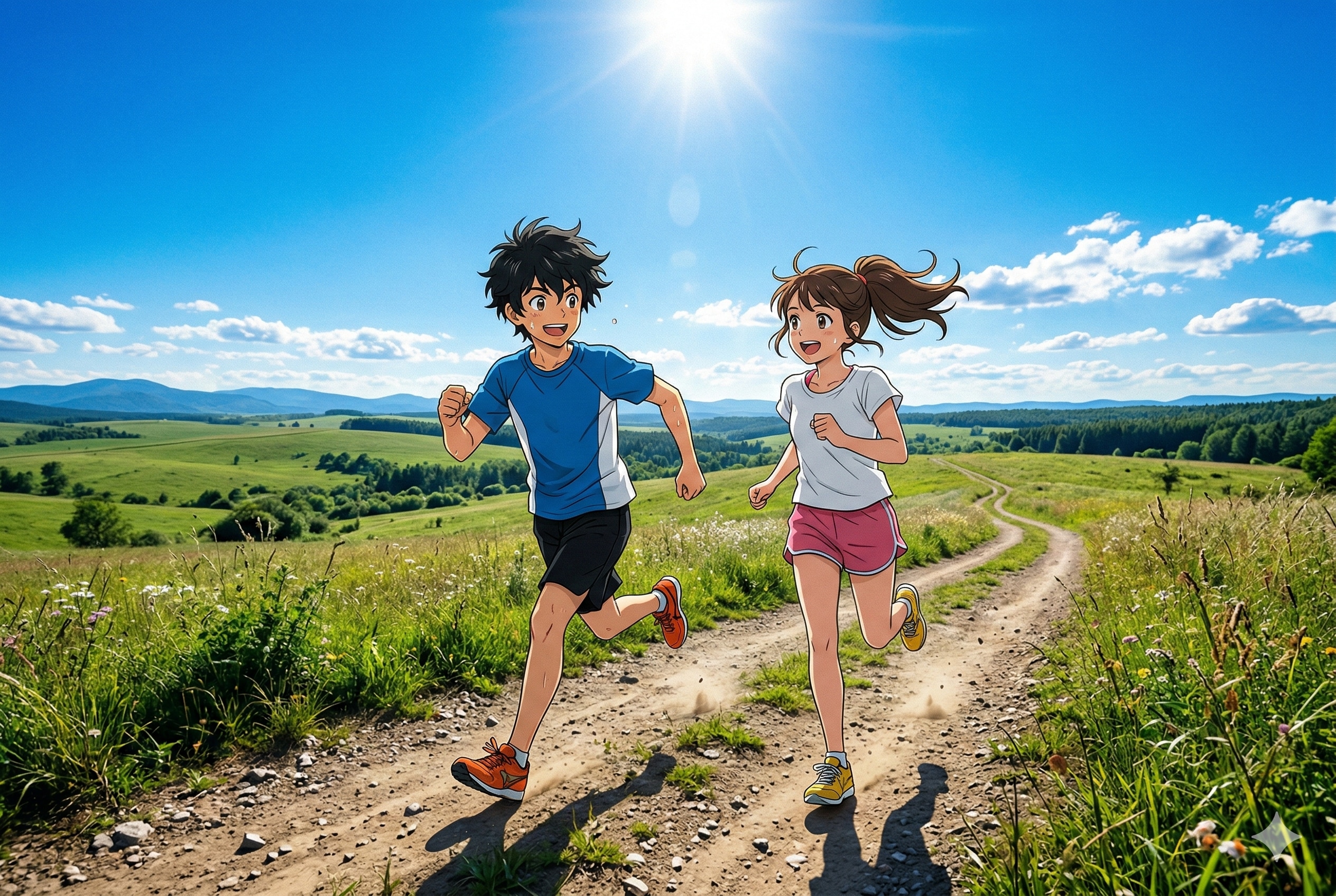 ランニング | の人気AIイラスト・グラビア