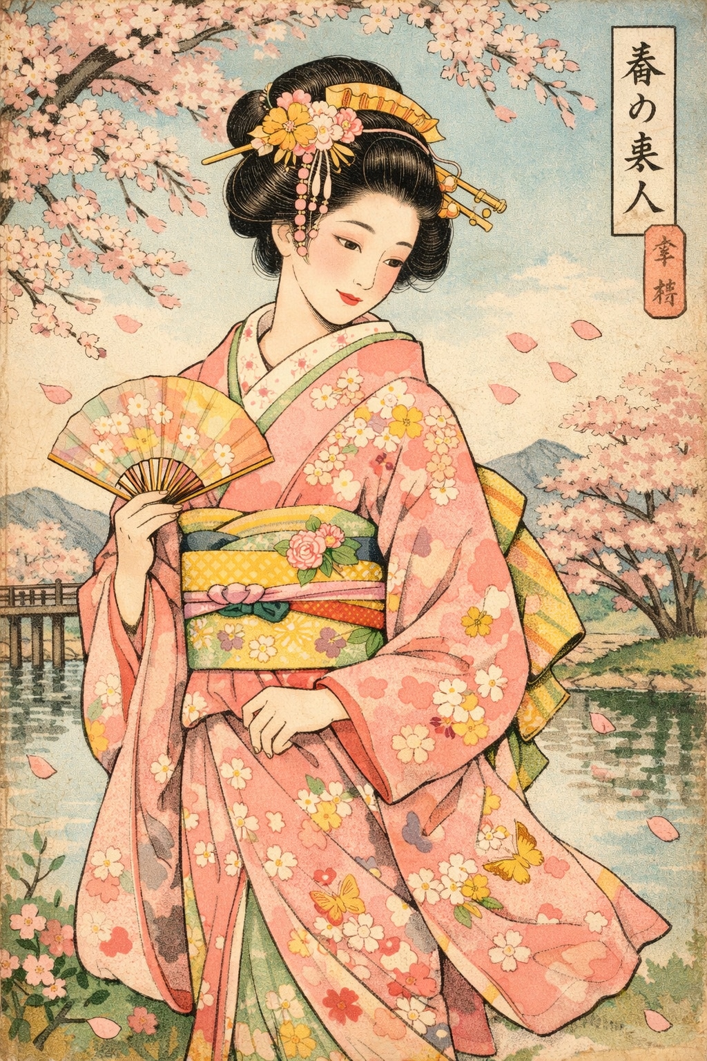春の美人