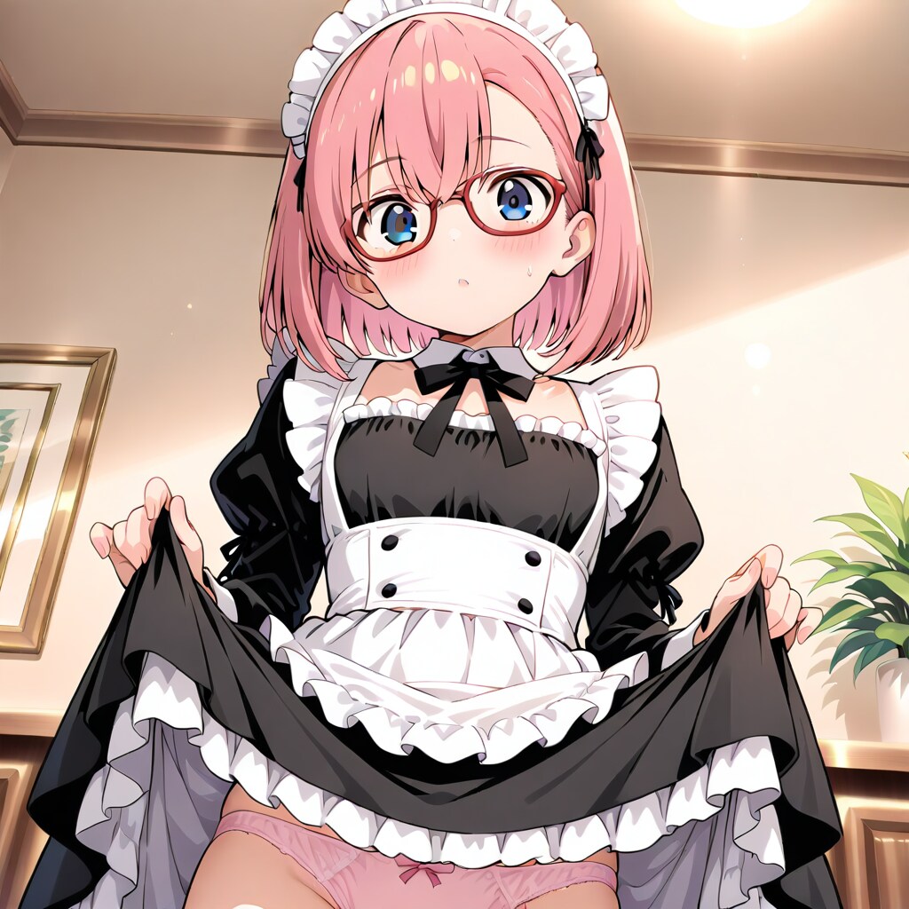 メイドのたくしあげはどうですか