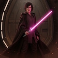 ピンクのライトセーバーと女性ジェダイ 5枚目