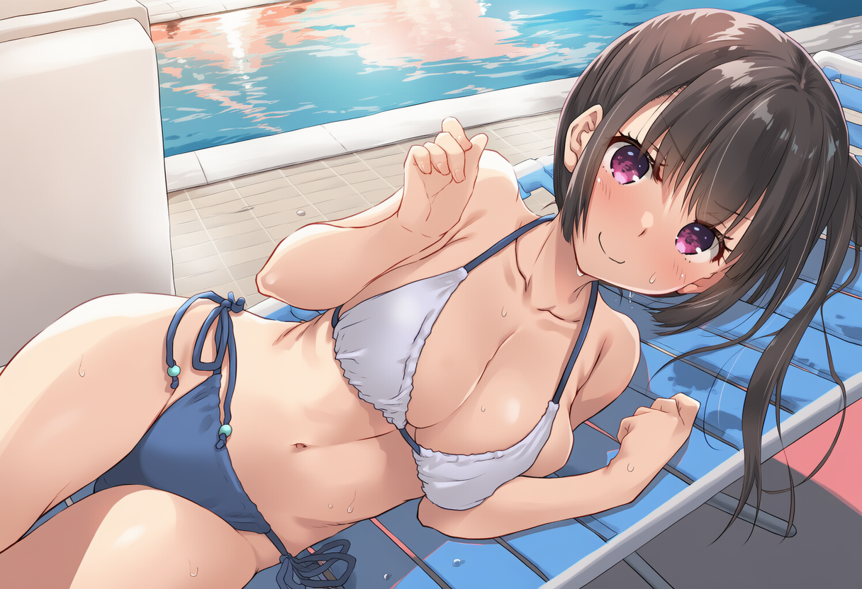 プールサイド