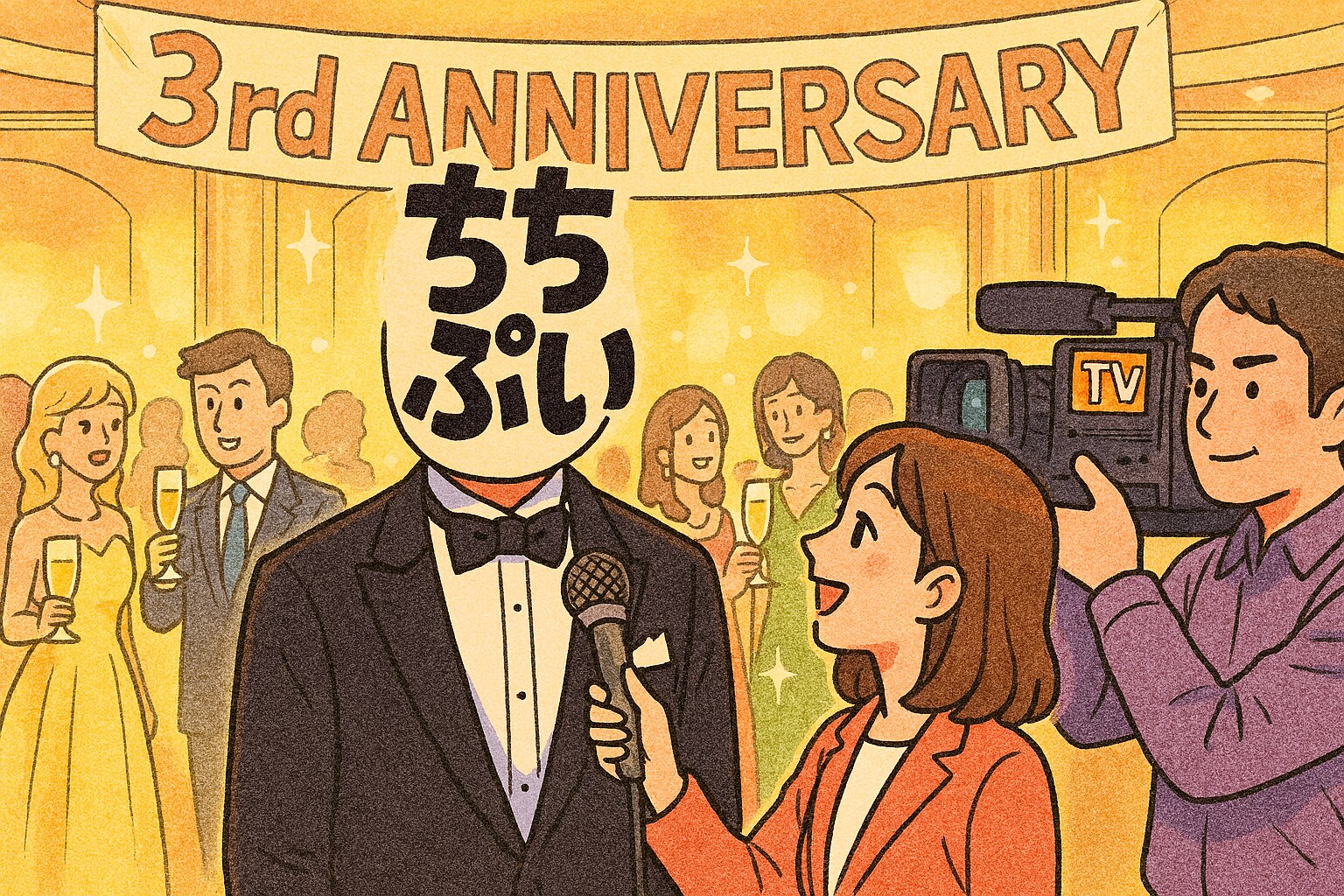 ちちぷい3周年おめでとうございます✨ | の人気AIイラスト・グラビア