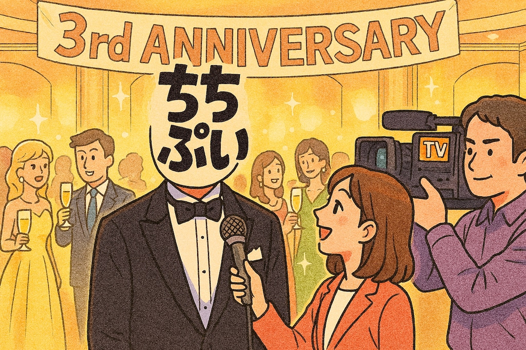 ちちぷい3周年おめでとうございます✨