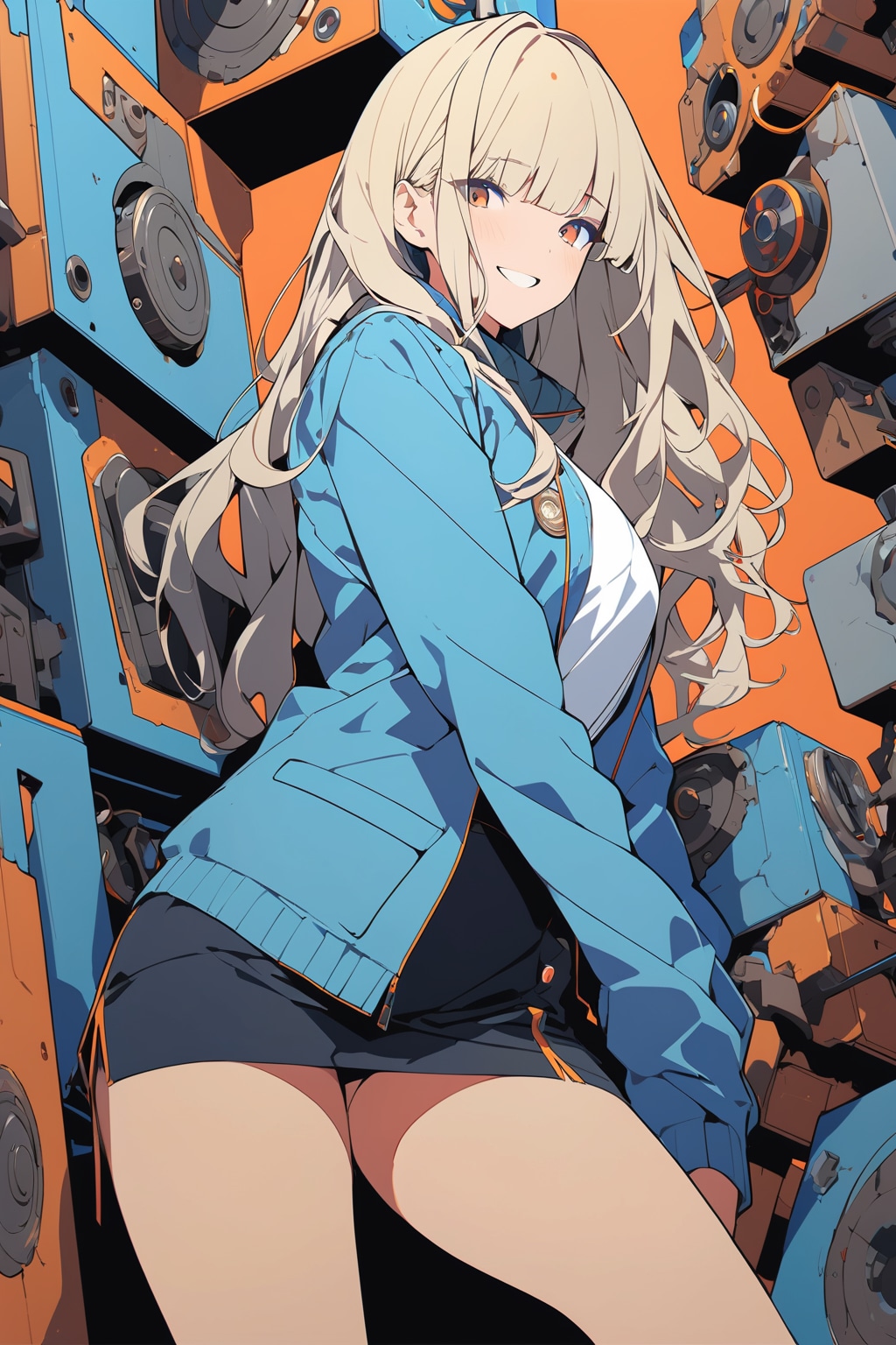 フラットカラー/キューブ