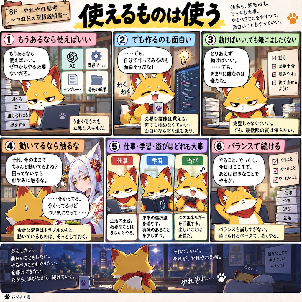 つねおの取扱説明書