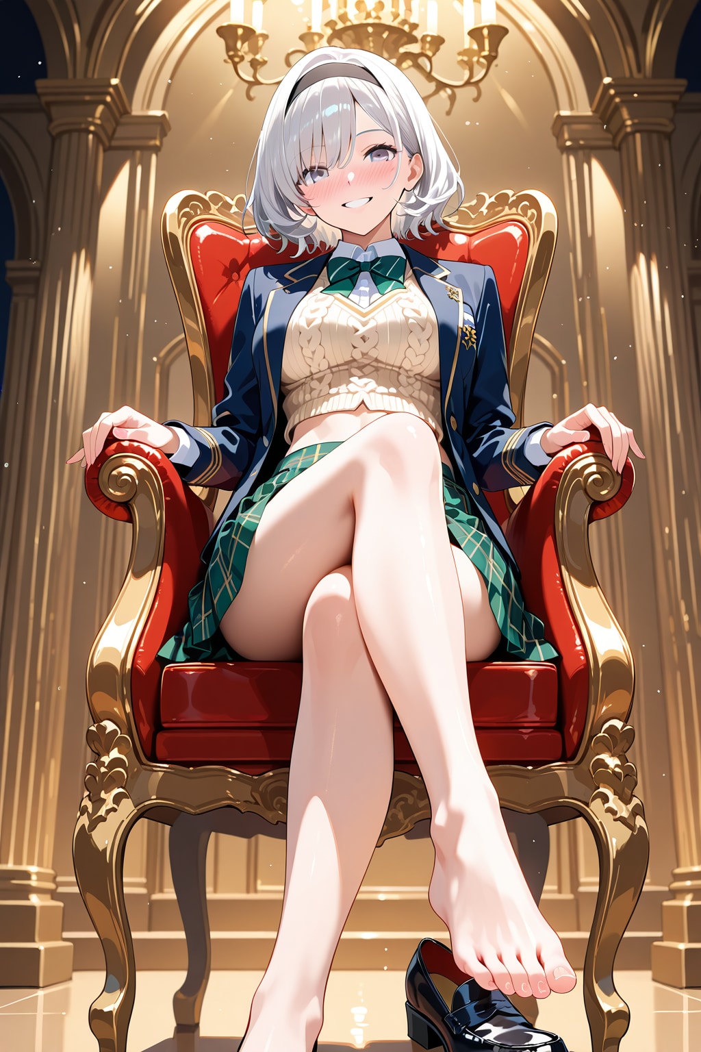 いつも上からな会長さん♡
