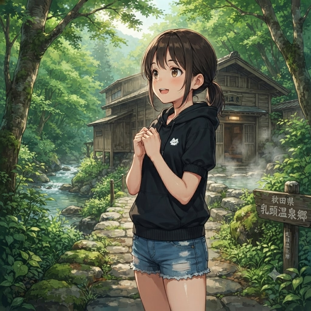 秋田県：乳頭温泉郷（×）