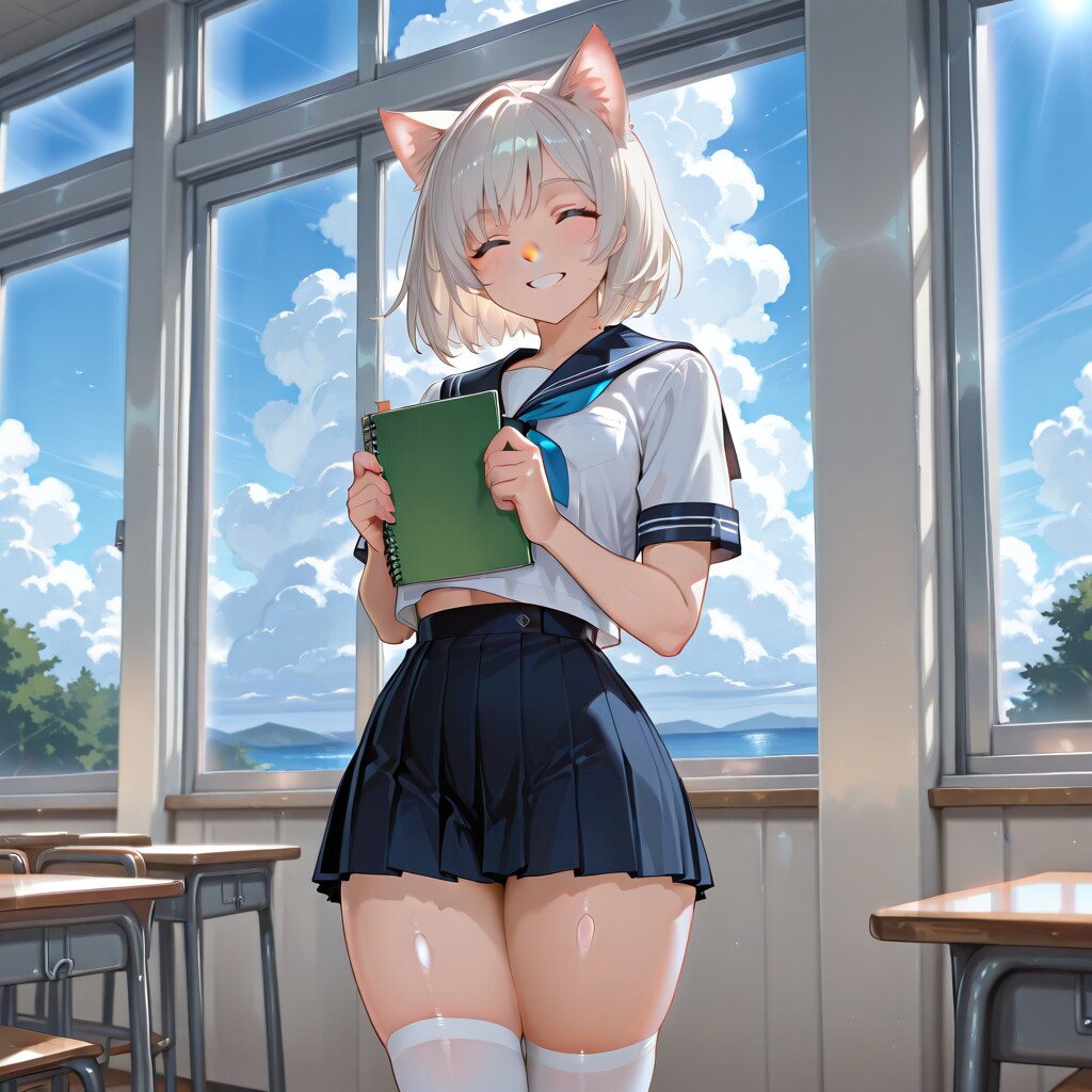 猫耳さんと教室で