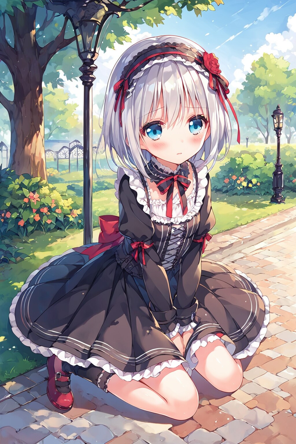 ゴスロリ美少女