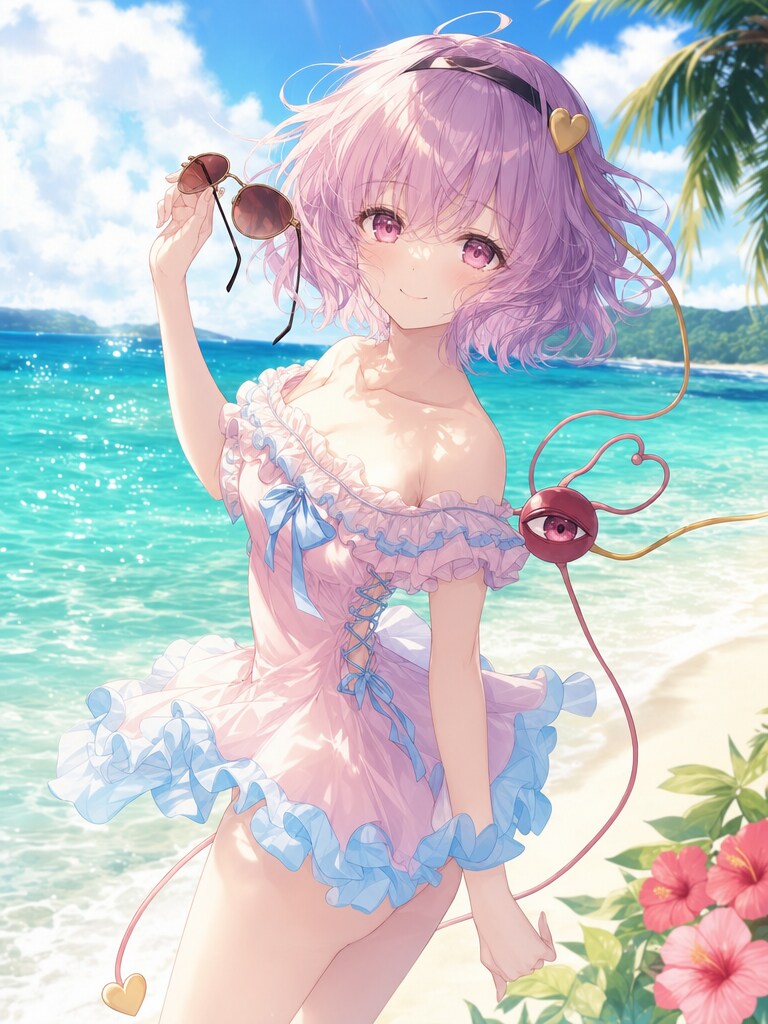 読心少女,水着 | の人気AIイラスト・グラビア