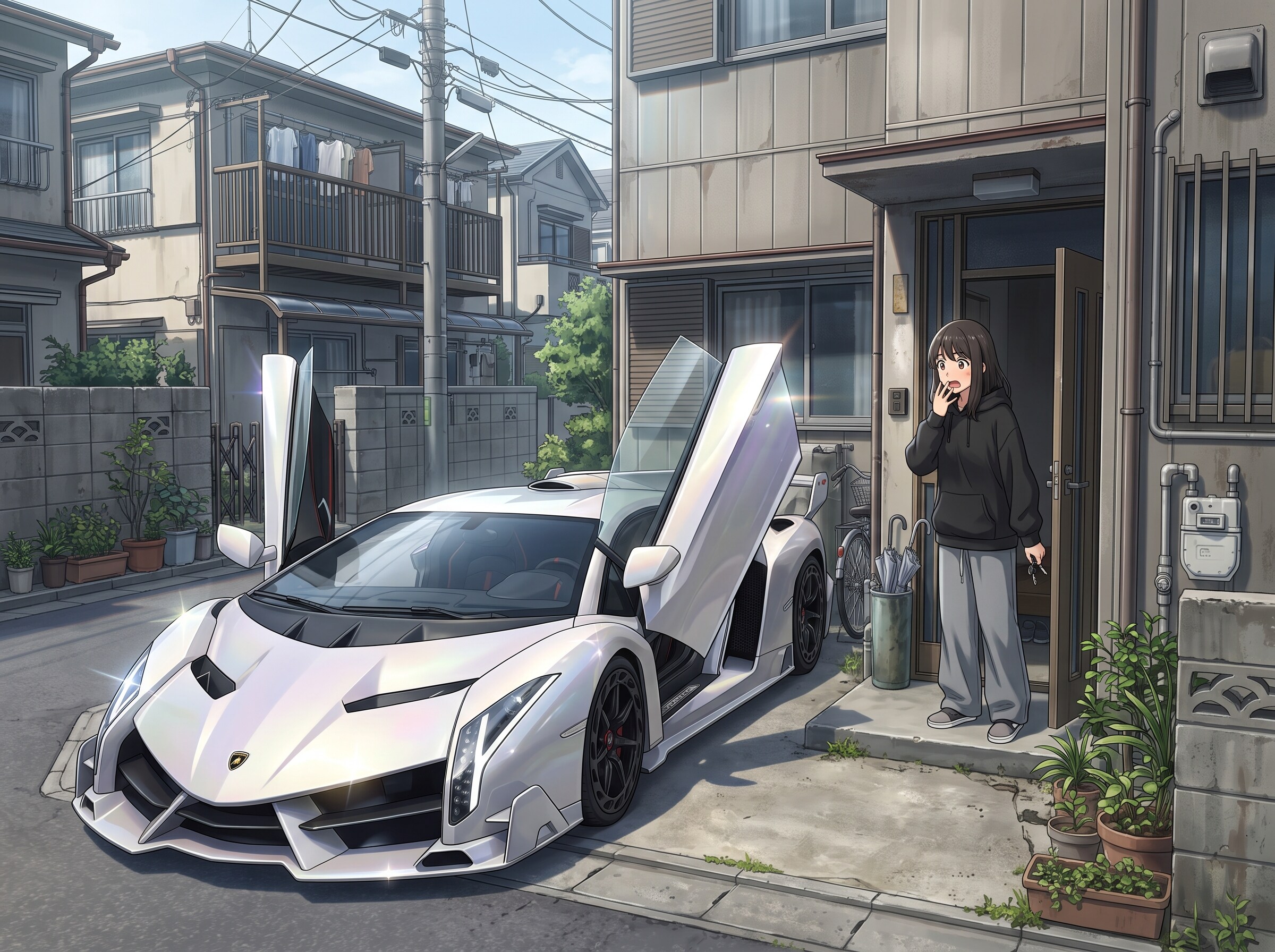 車庫証明ないんだけど | の人気AIイラスト・グラビア