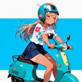 テッテレ〜🛵💨な、まこっちゃん🍖💨 4枚目