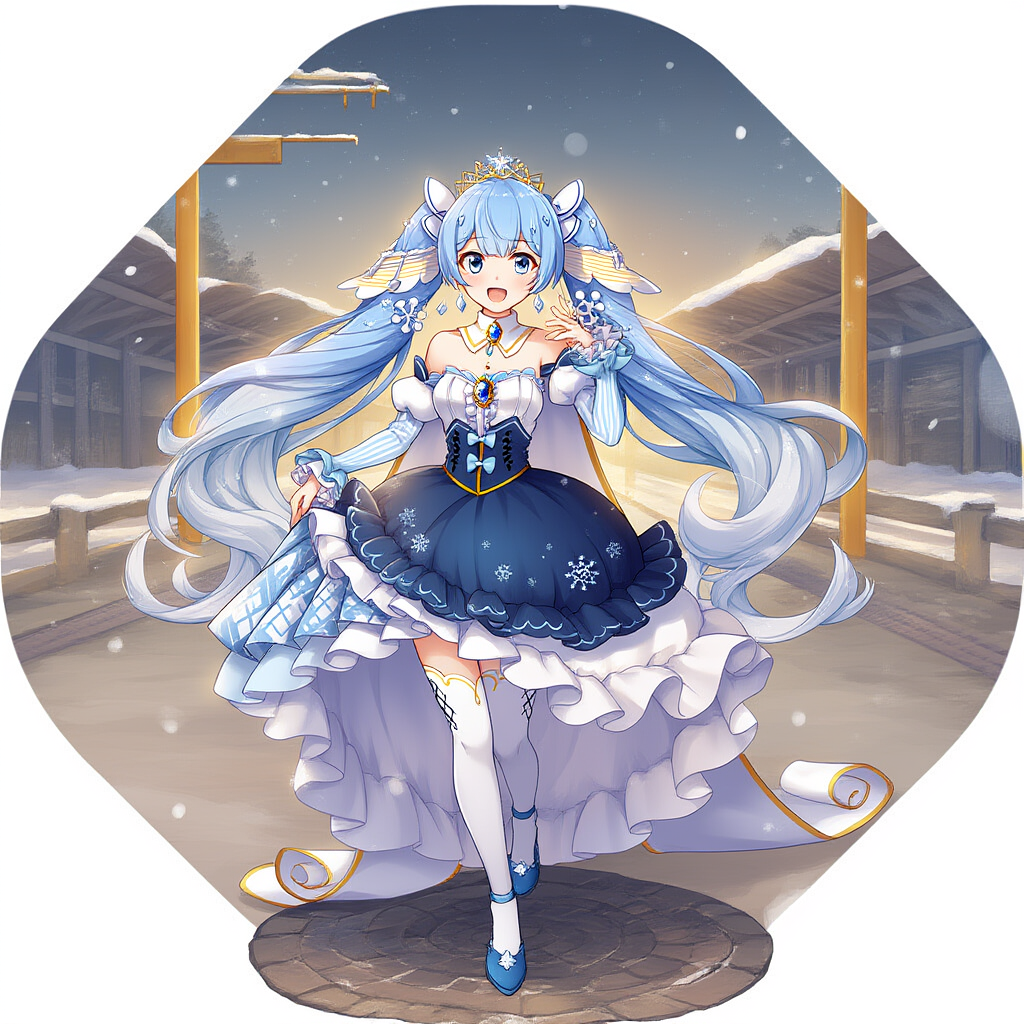 V4フル版　雪ミク2019