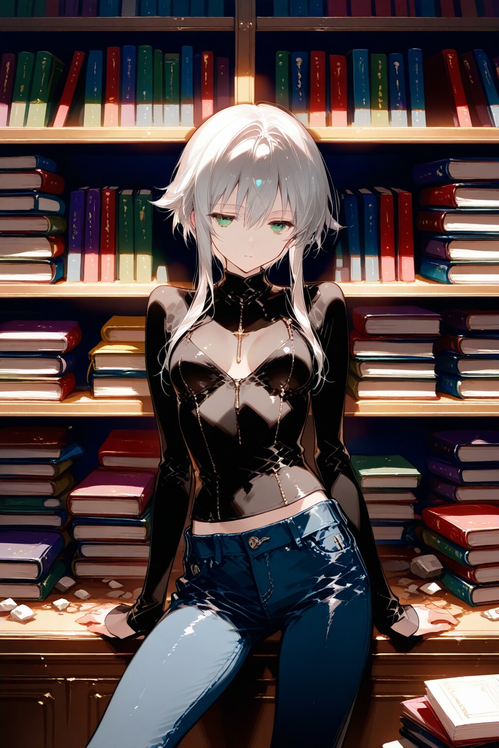 趣味と道楽の古本屋 | の人気AIイラスト・グラビア