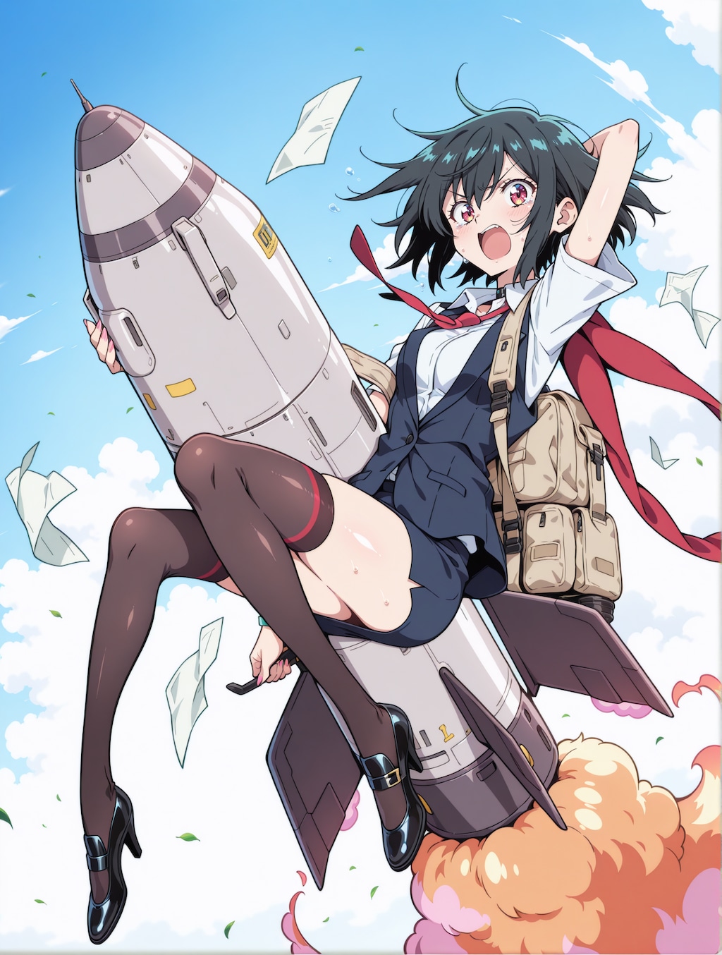 ロケットで出張