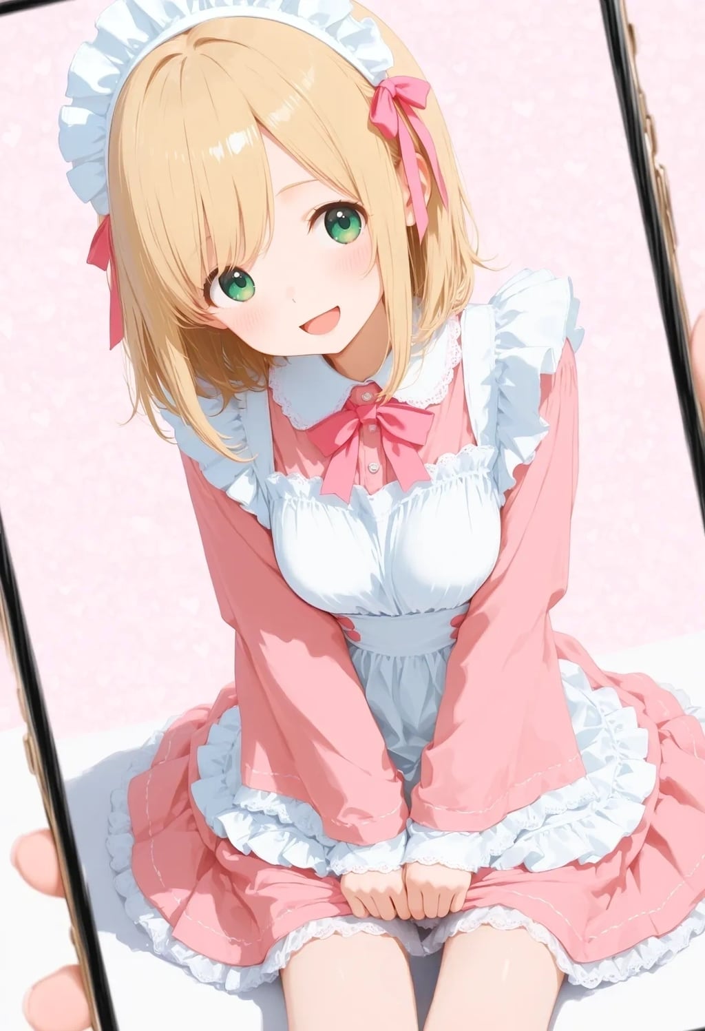 推しのピンクメイドちゃん