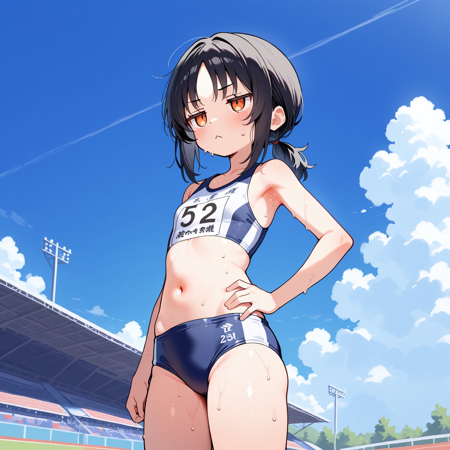 妹は陸上部