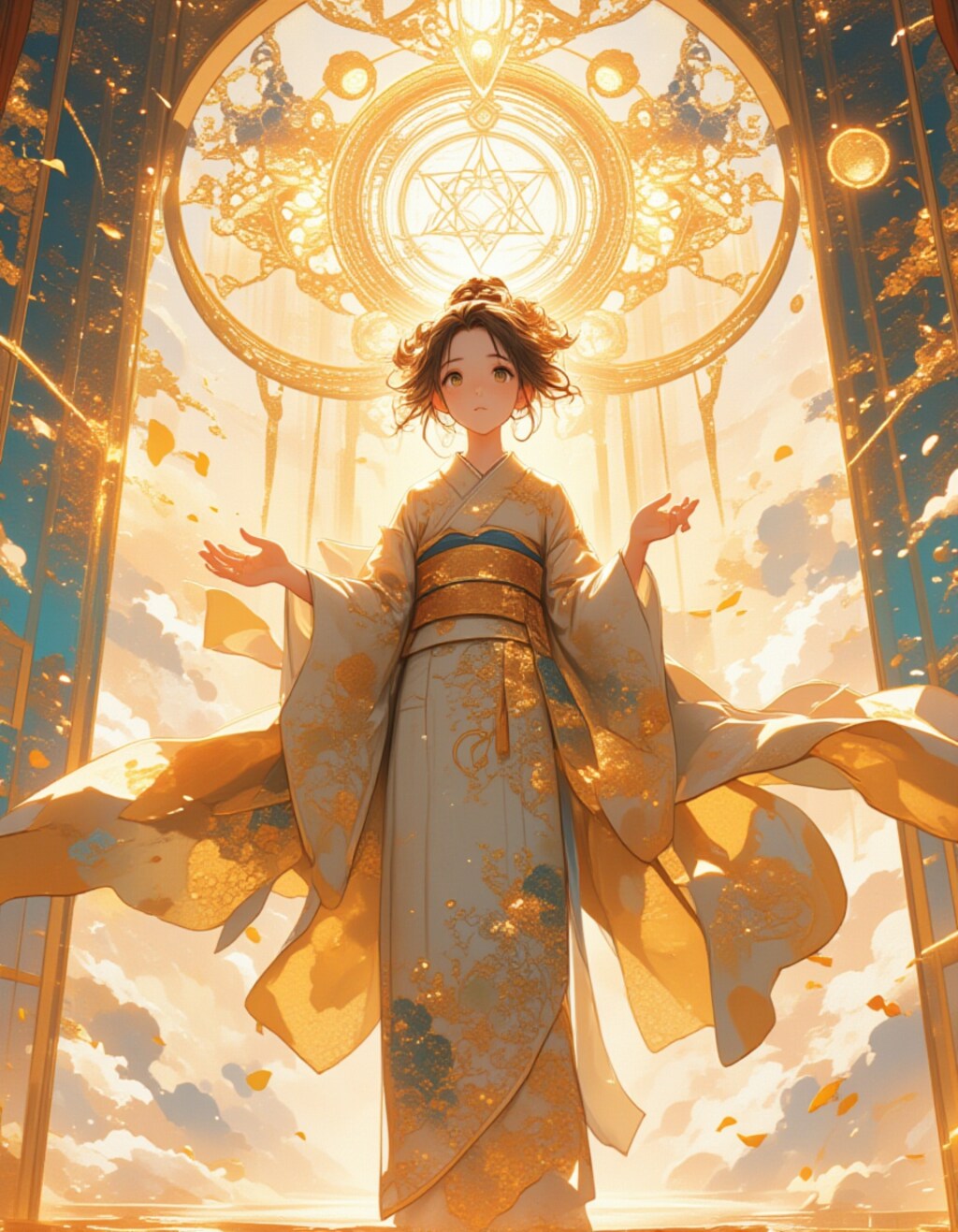 神聖幾何学の幻想世界 — FLUX向け構図＆演出プロンプト大全