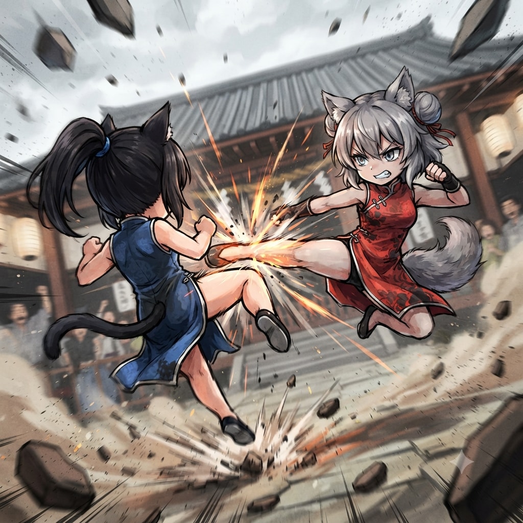 ケモミミカンフー155