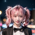 ピンク髪ツインテール1 9枚目