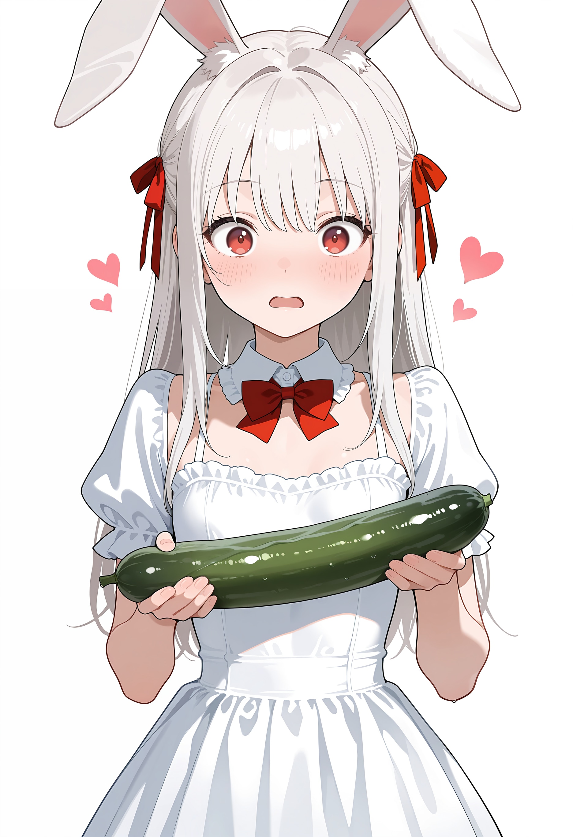 うさ耳娘ちゃんは野菜好き | の人気AIイラスト・グラビア