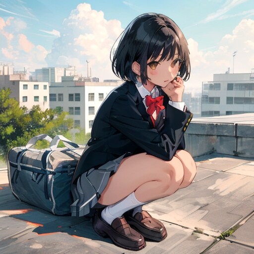 でかいバック | の人気AIイラスト・グラビア