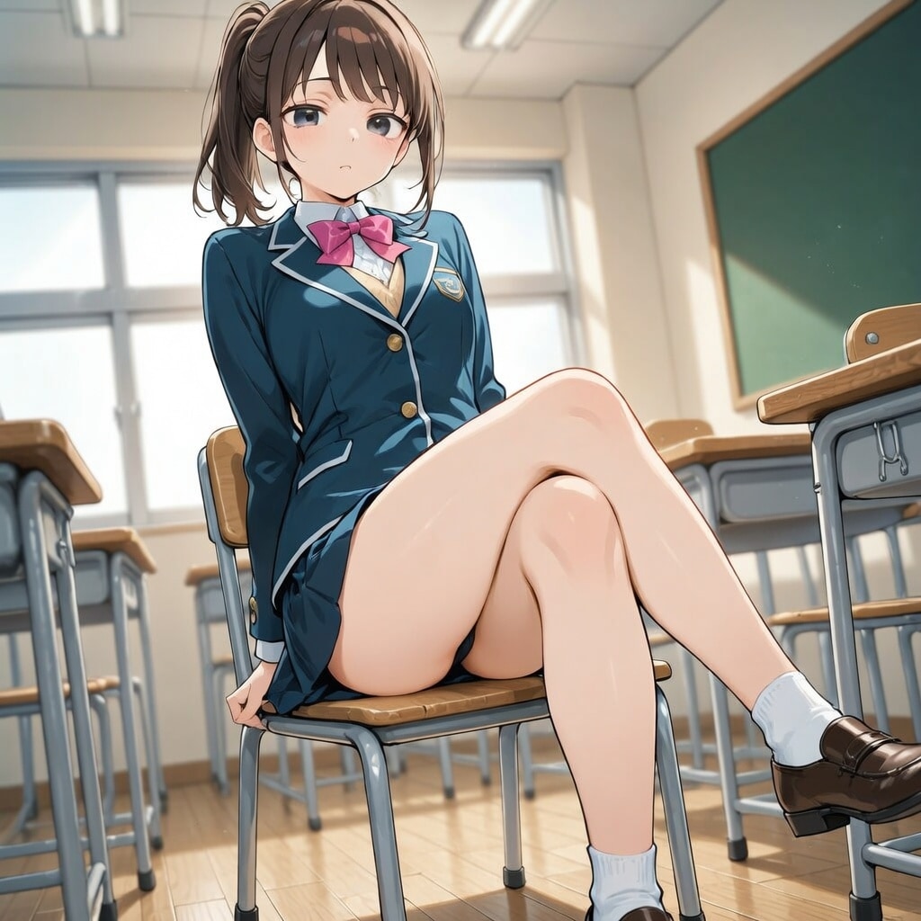 ポニーテールってね…