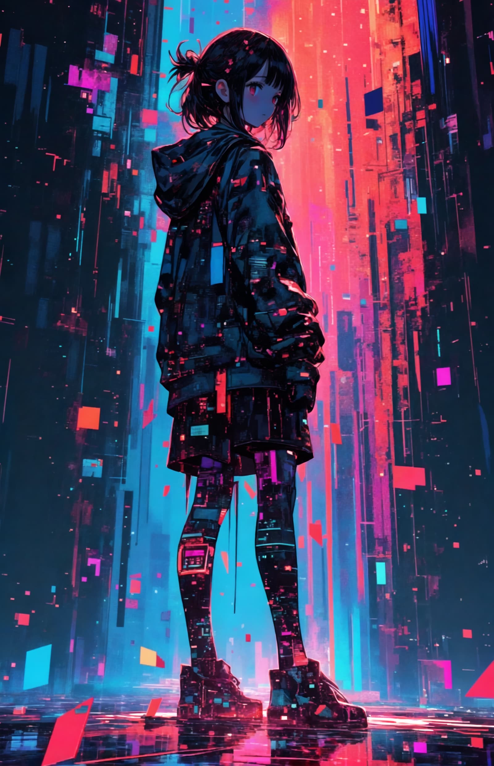 バーチャルガール | の人気AIイラスト・グラビア