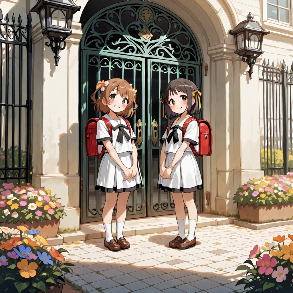 ピカピカの　一年生　♪