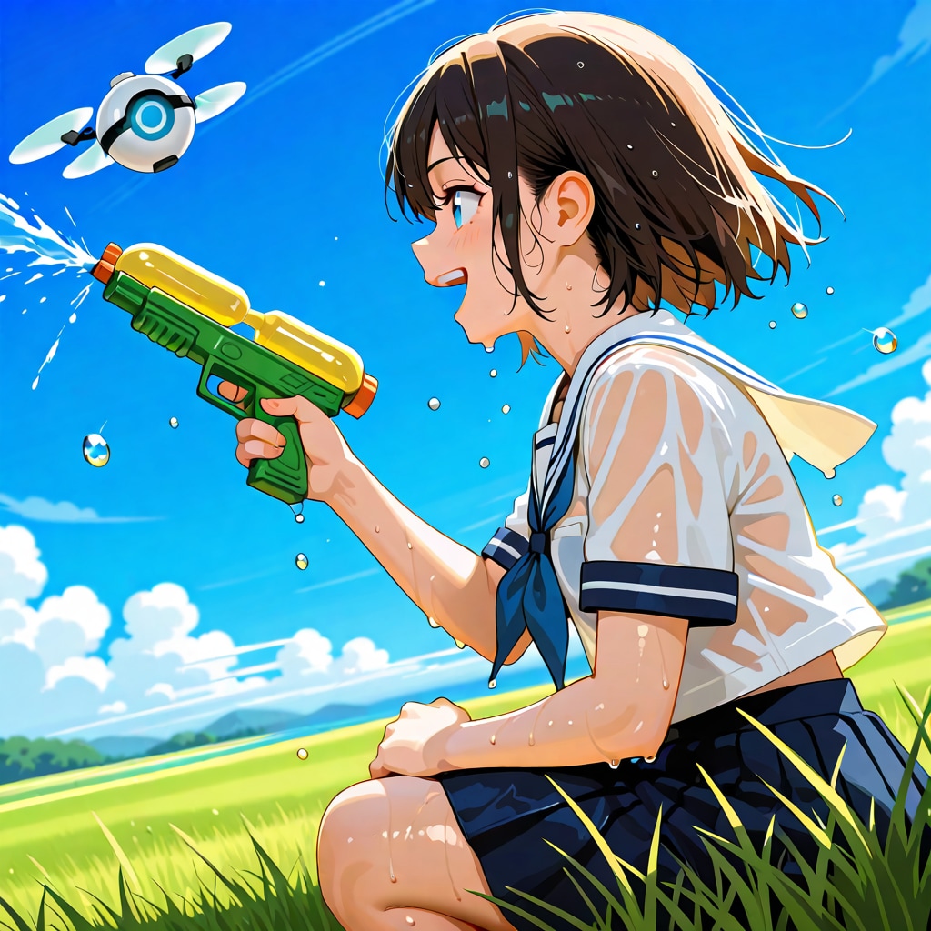 ４ 太陽がいっぱい　水遊び