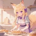 パンを焼くクレアちゃん 4枚目