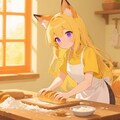 パンを焼くクレアちゃん 5枚目