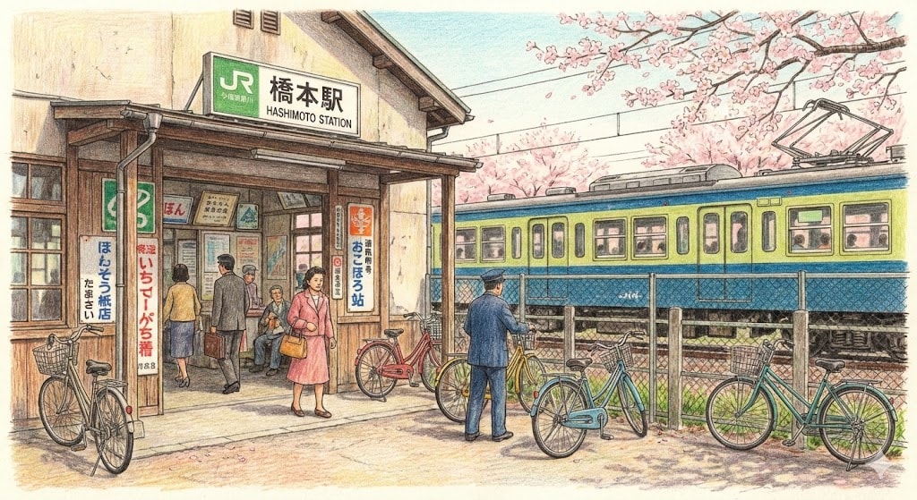 地方都市のちいさな駅 | の人気AIイラスト・グラビア