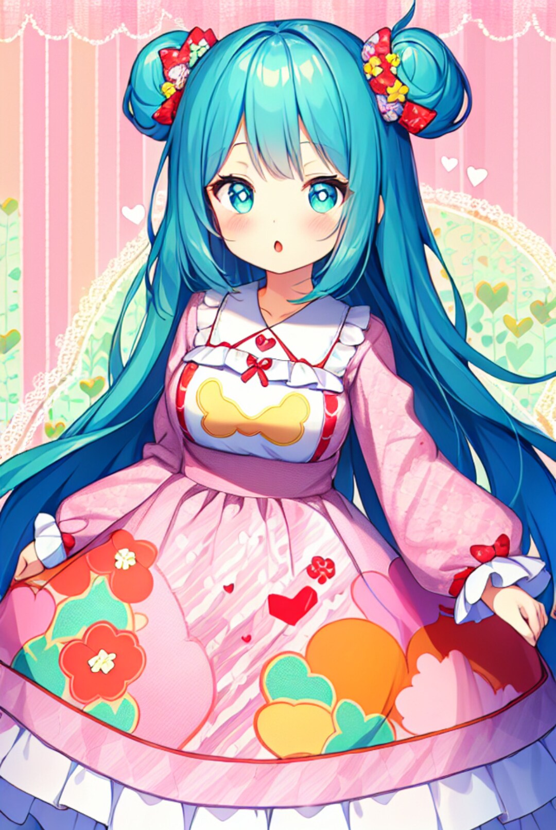 可愛い女の子　200