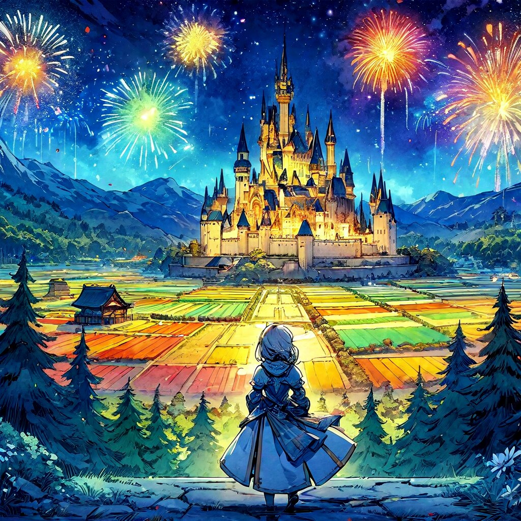 真・祝いの花火