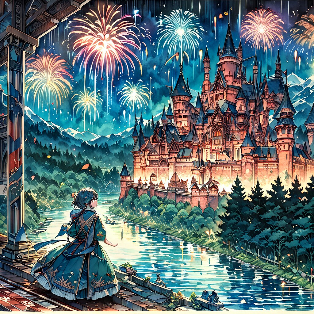 真・祝いの花火