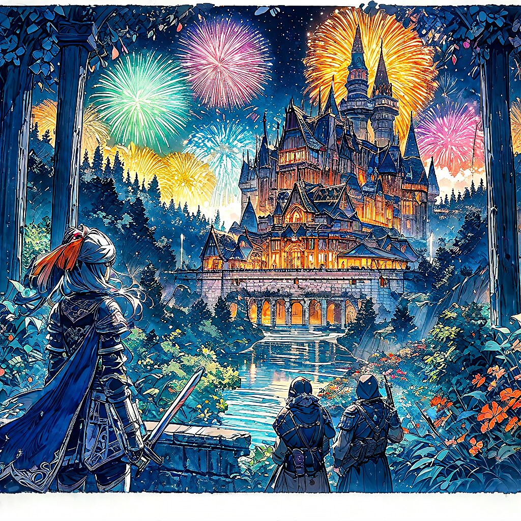 真・祝いの花火