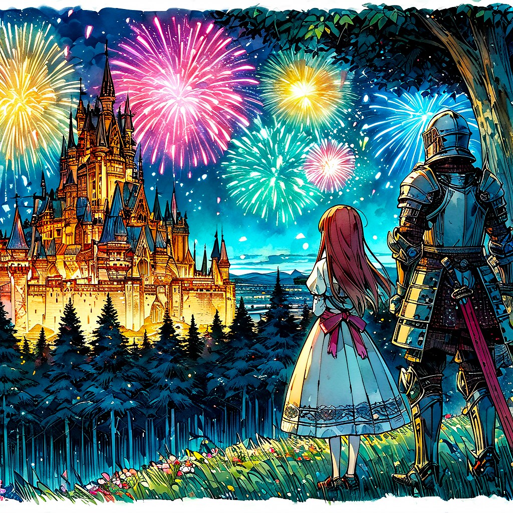 真・祝いの花火