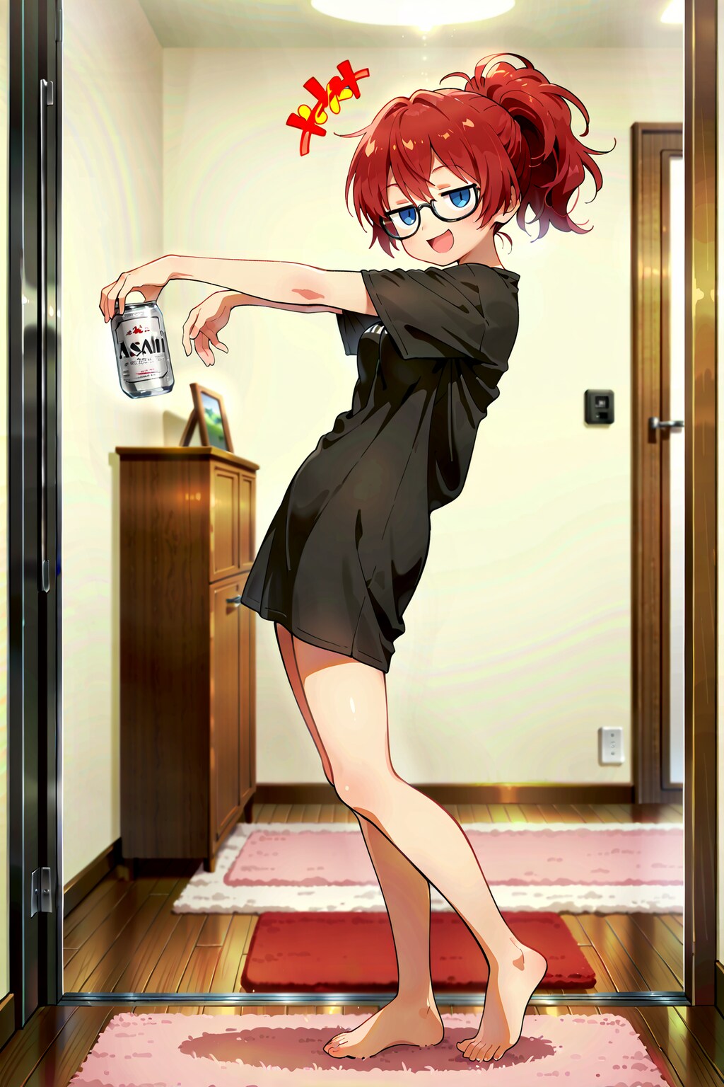 給料日・金曜日・連休前でご機嫌なジト目先生その2