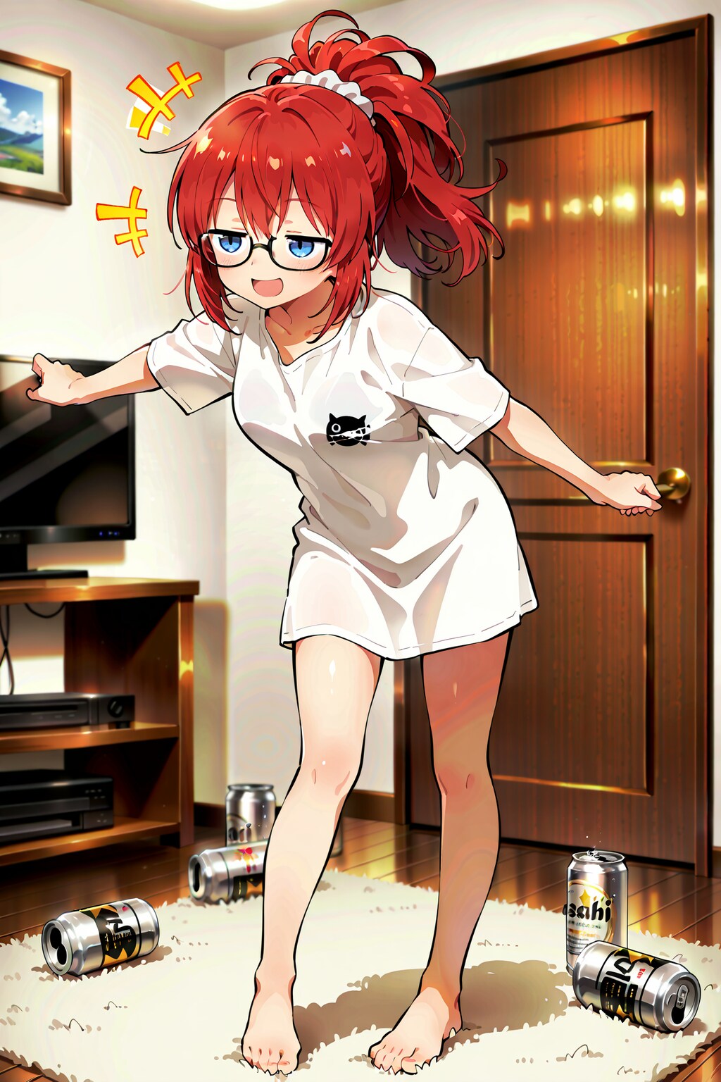 給料日・金曜日・連休前でご機嫌なジト目先生その2