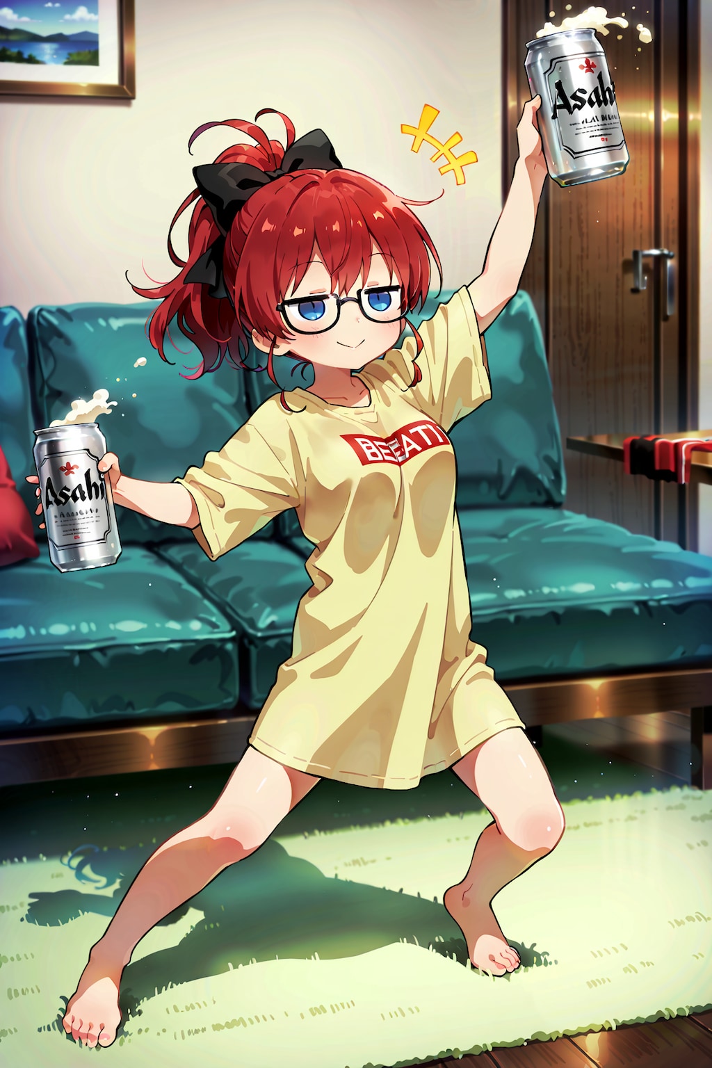 給料日・金曜日・連休前でご機嫌なジト目先生その2