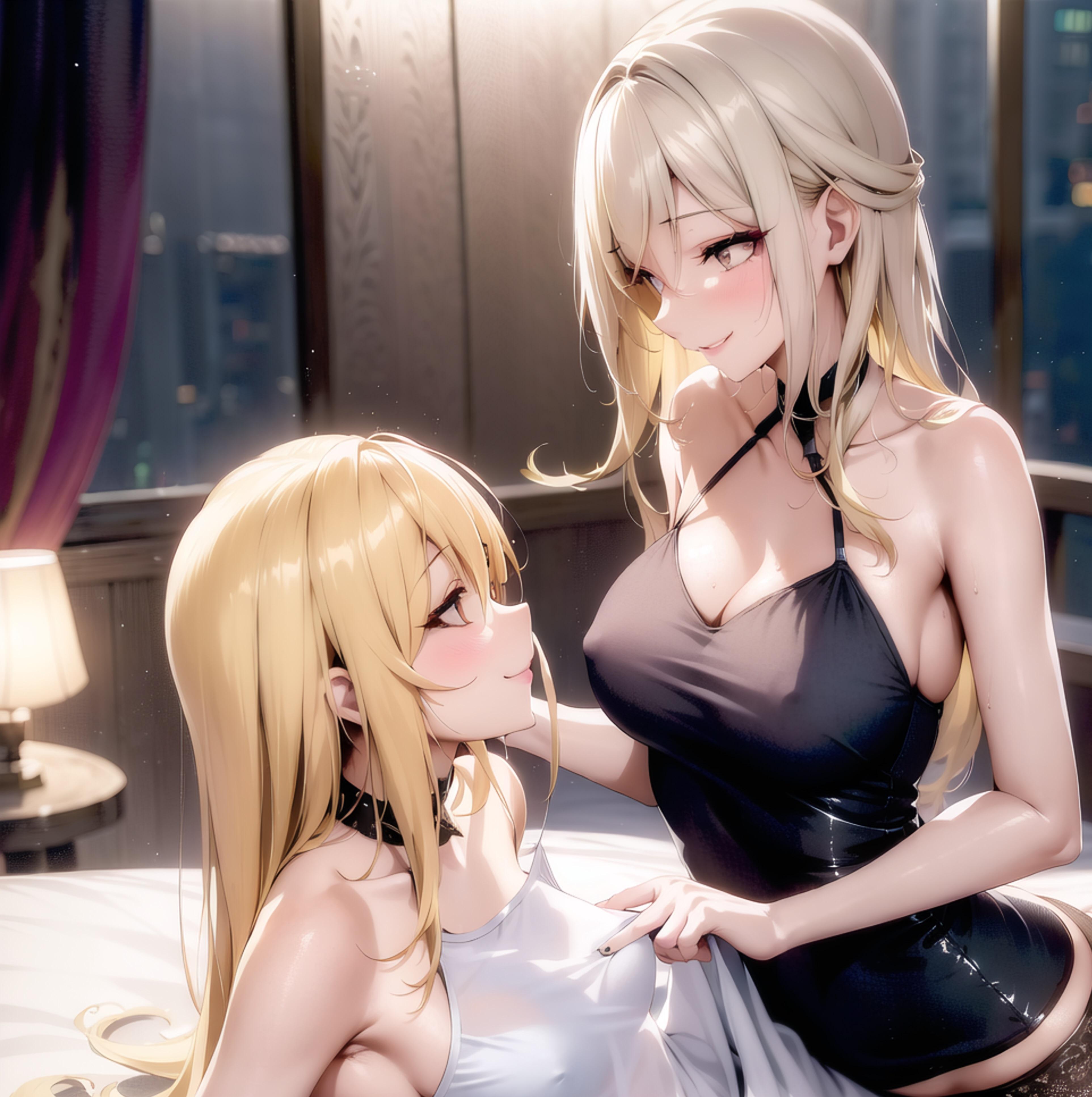 こうやって優しい感じにしてほしいの。