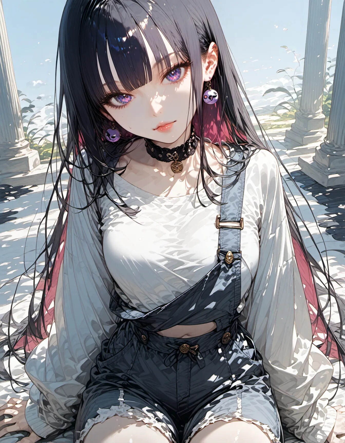 Violet Eyes of Serenity | の人気AIイラスト・グラビア
