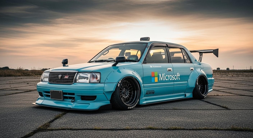 マイクロソフトコンフォートタクシーのドリ車