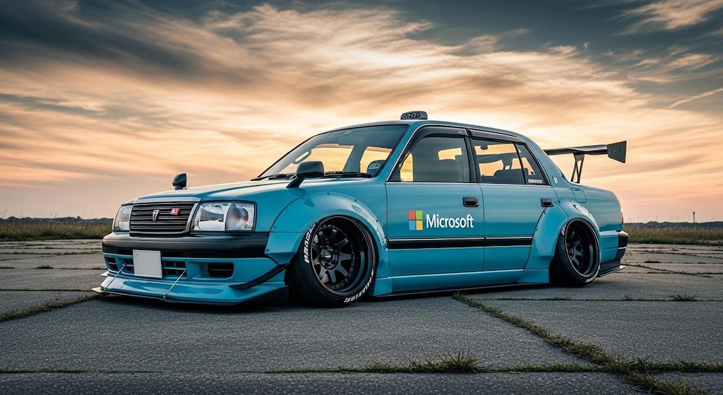 マイクロソフトコンフォートタクシーのドリ車