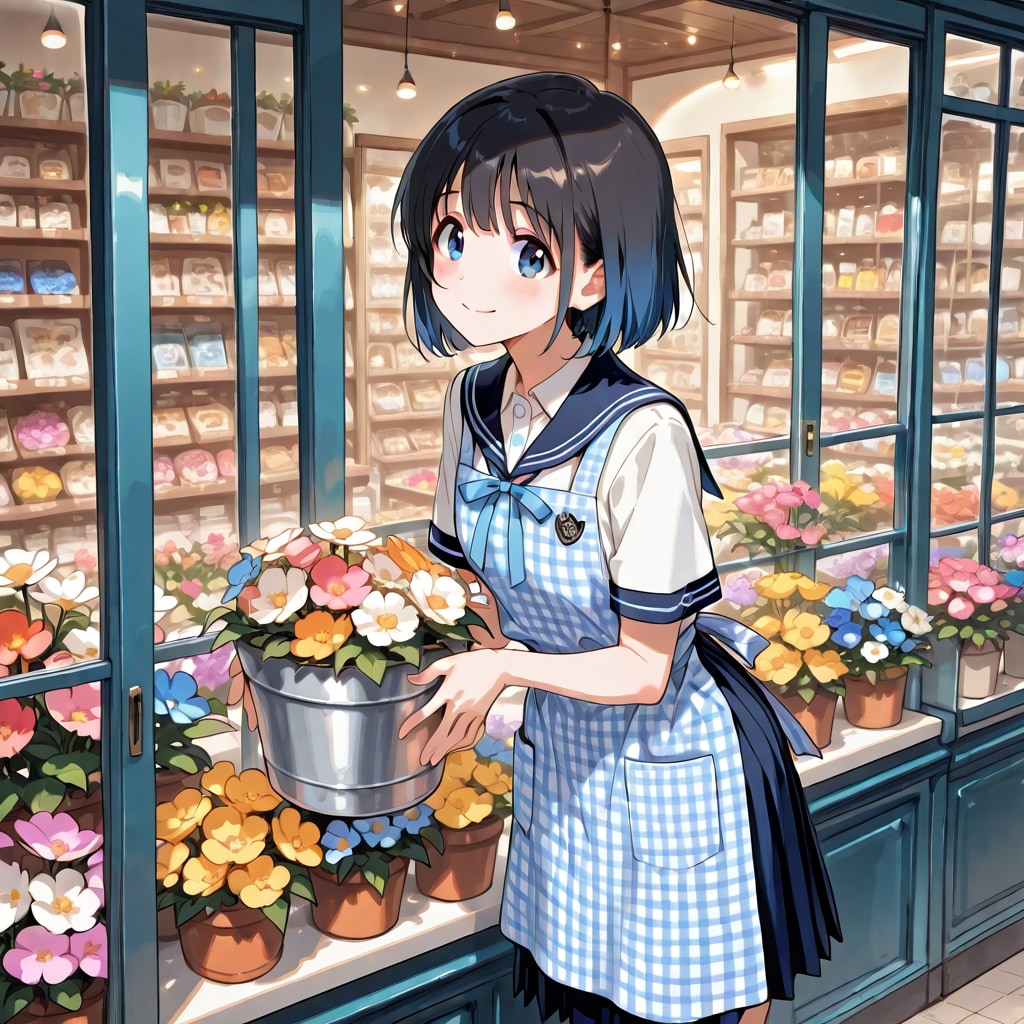 バイトちゃん | の人気AIイラスト・グラビア