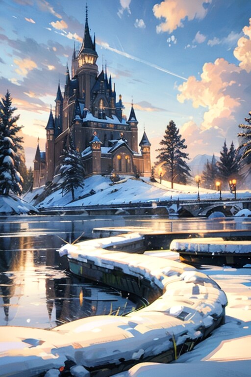 降雪城郭
